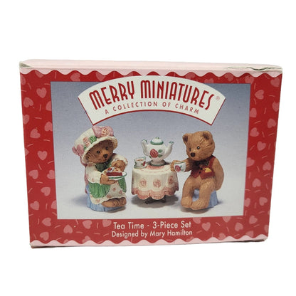 1997 Tea Time - 3 - Piece Set (Merry Miniatures)
