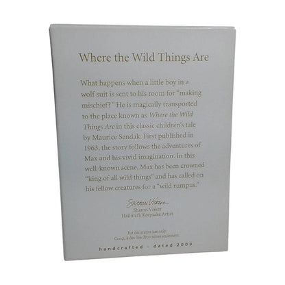 2009 Where the Wild Things Are (Story Book)