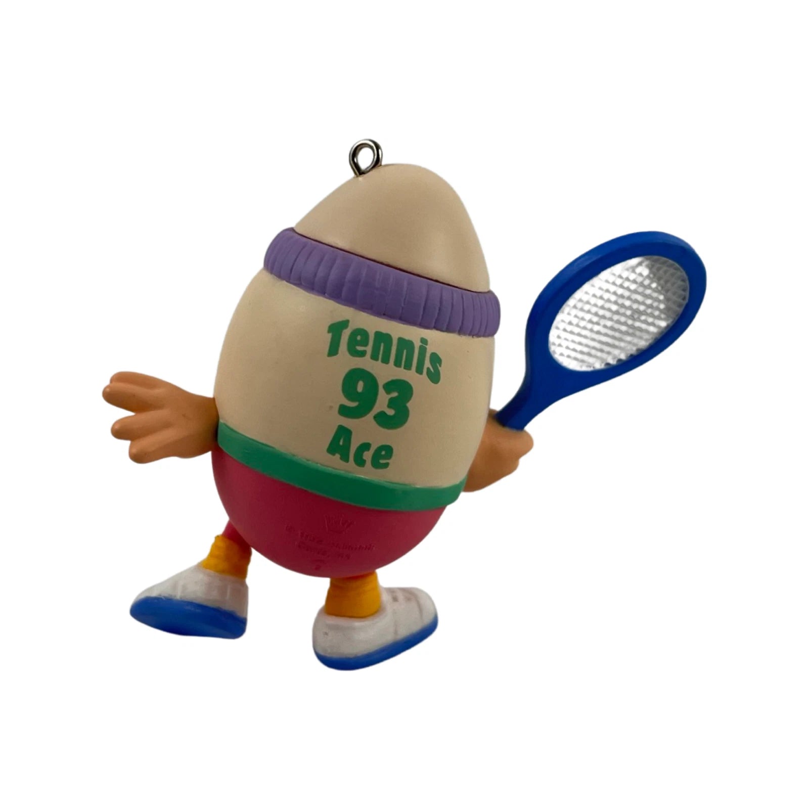 1993 Tennis Egg Hallmark Ornament (Eggs in Sports) QEO8332 Image4