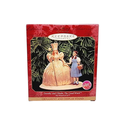 1998 Dorothy and Glinda, the Good Witch Hallmark Ornament (The Wizard of Oz) QX6509 Image2