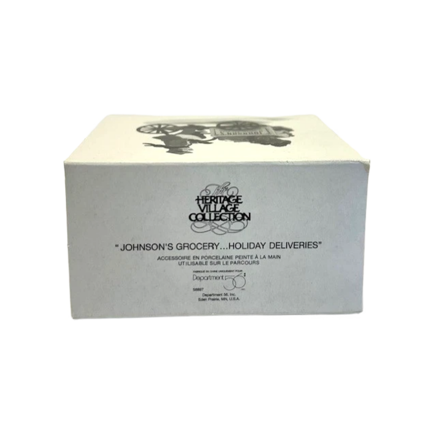 1997 Johnson’s Grocery… Holiday Deliveries – Heritage Village (Department 56 #56.58897)