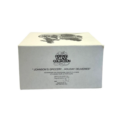 1997 Johnson’s Grocery… Holiday Deliveries – Heritage Village (Department 56 #56.58897)