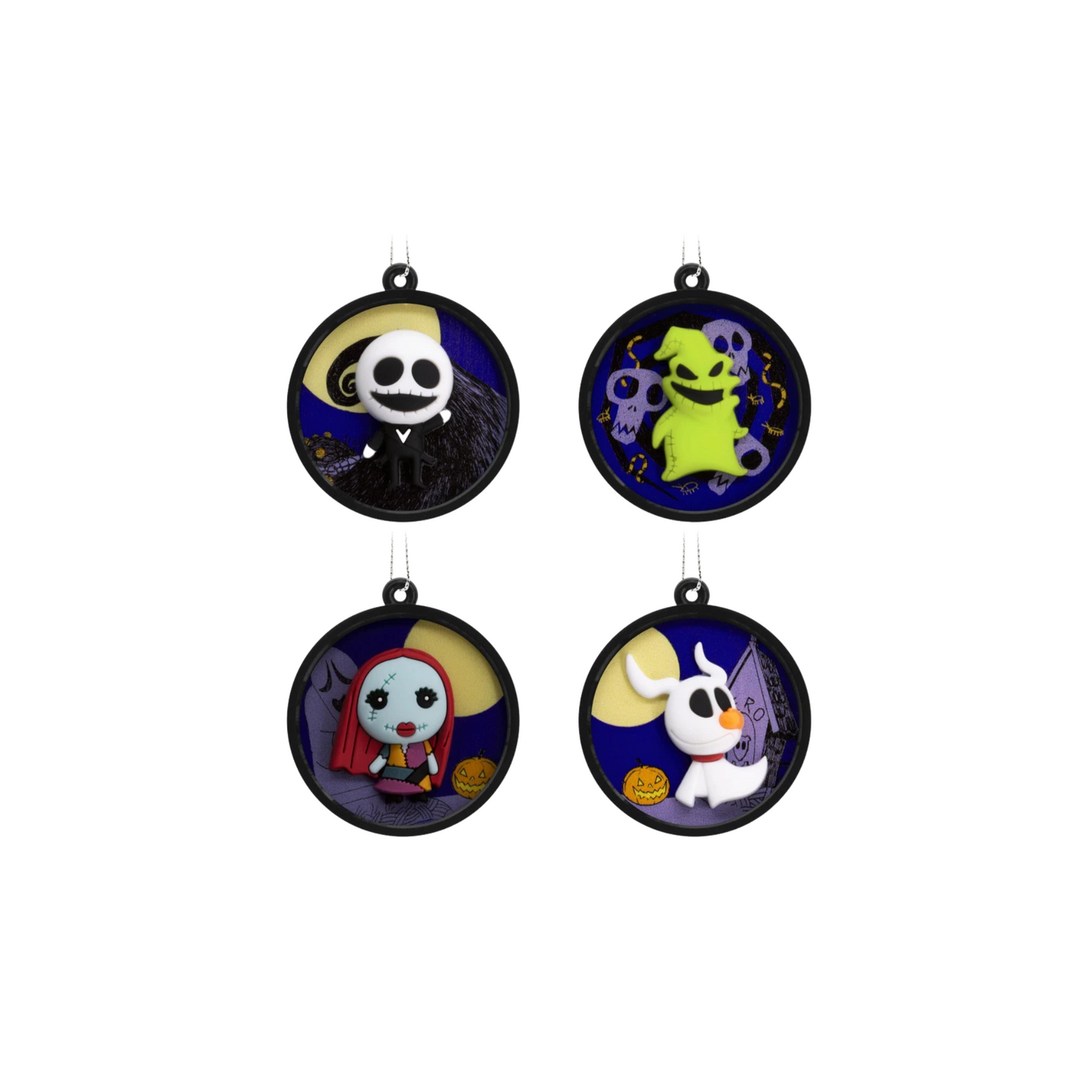 2024 The Nightmare Before Christmas – Mini Ornaments (Set of 4)