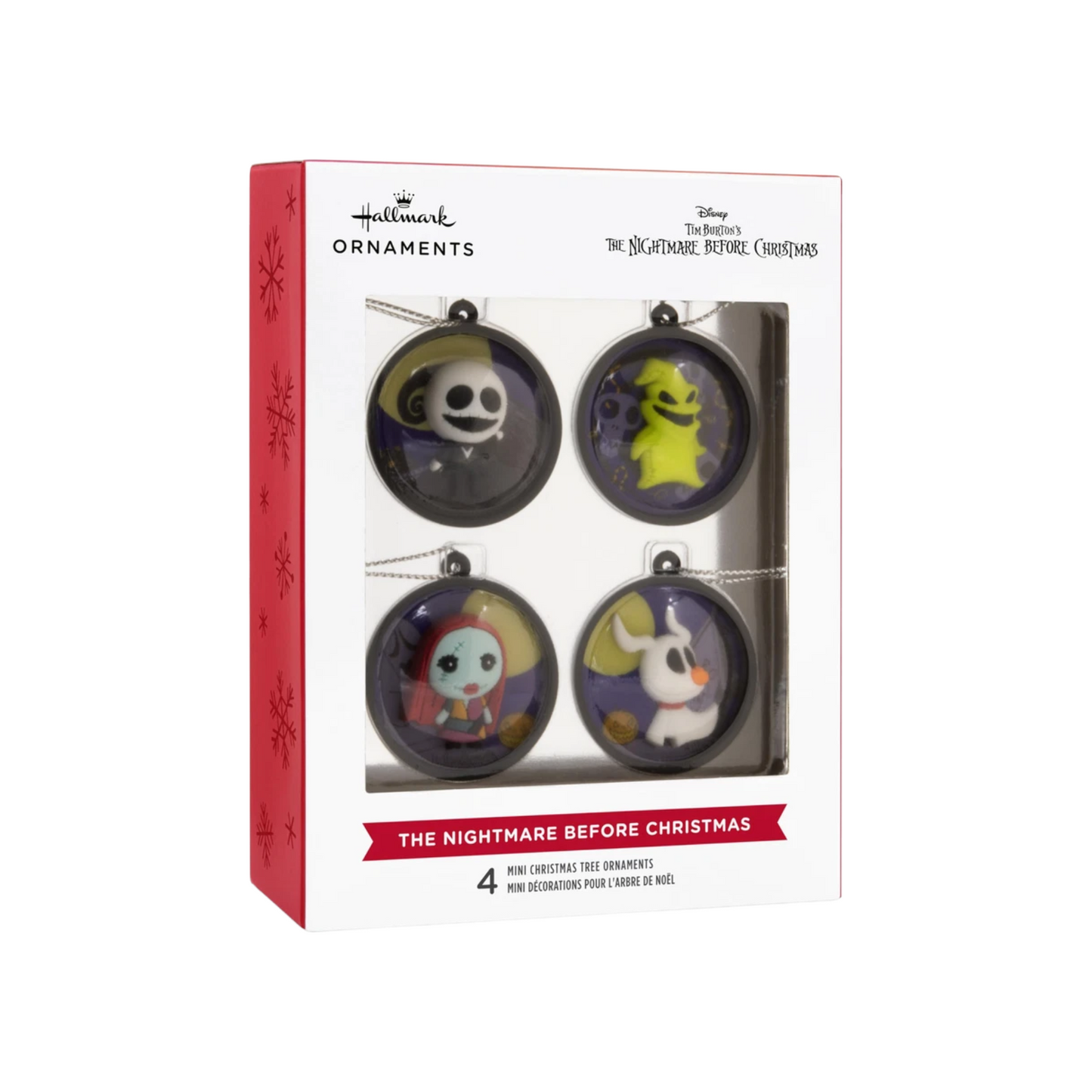 2024 The Nightmare Before Christmas – Mini Ornaments (Set of 4)