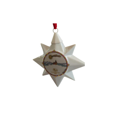 Snowy Scene Star Ornament: Spread Joy & Festivity this Holiday Season Image6