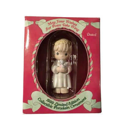 Spread Peace and Hope with Precious Moments 'May Your Wishes For Peace Take Wing' Figurine Image2