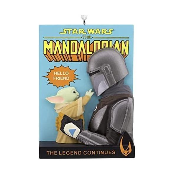 The Mandalorian & The Child Hallmark Ornament (Star Wars) 3HCM0112 Image1