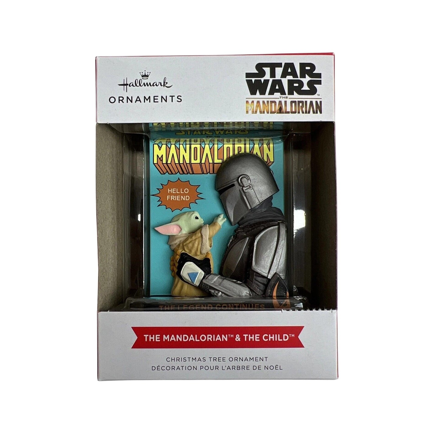 The Mandalorian & The Child Hallmark Ornament (Star Wars) 3HCM0112 Image2