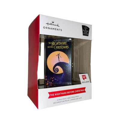 VHS Case — Tim Burton's The Nightmare Before Christmas Hallmark Ornament (TV Shows) 3HCM0114 Image2