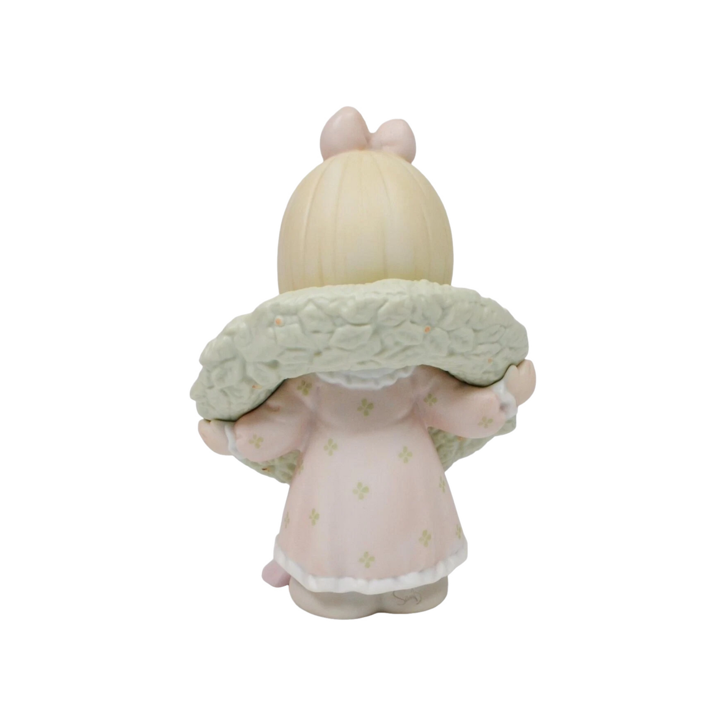 Vintage 1992 Sugartown Katy Lynne Girl with Snowman Christmas Porcelain Figurine - Precious Moments Image4