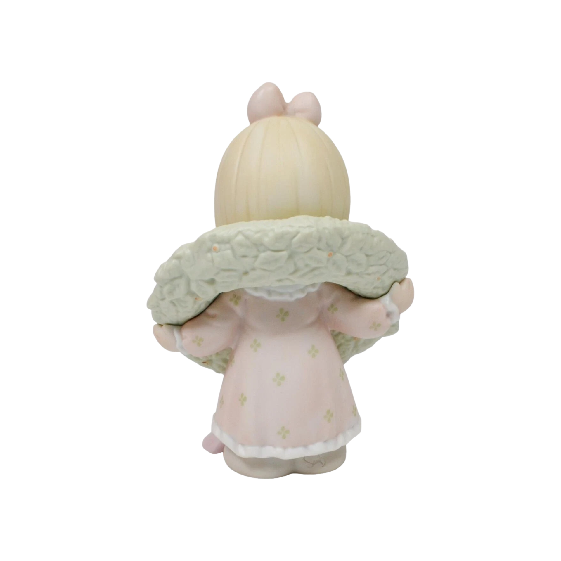 Vintage 1992 Sugartown Katy Lynne Girl with Snowman Christmas Porcelain Figurine - Precious Moments Image4