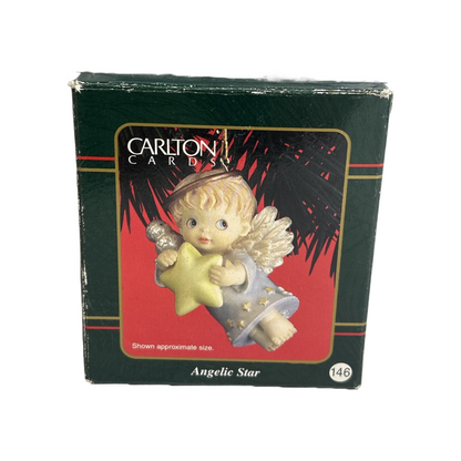 Vintage Angelic Star Carlton Cards Ornaments (Angels) CXOR-167C Image2