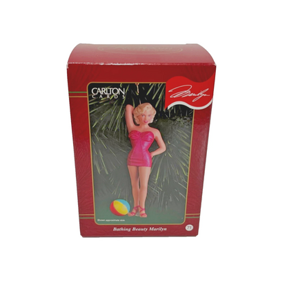 Vintage Bathing Beauty Marilyn Carlton Cards Ornaments (Marilyn Monroe) CXOR-071C Image2