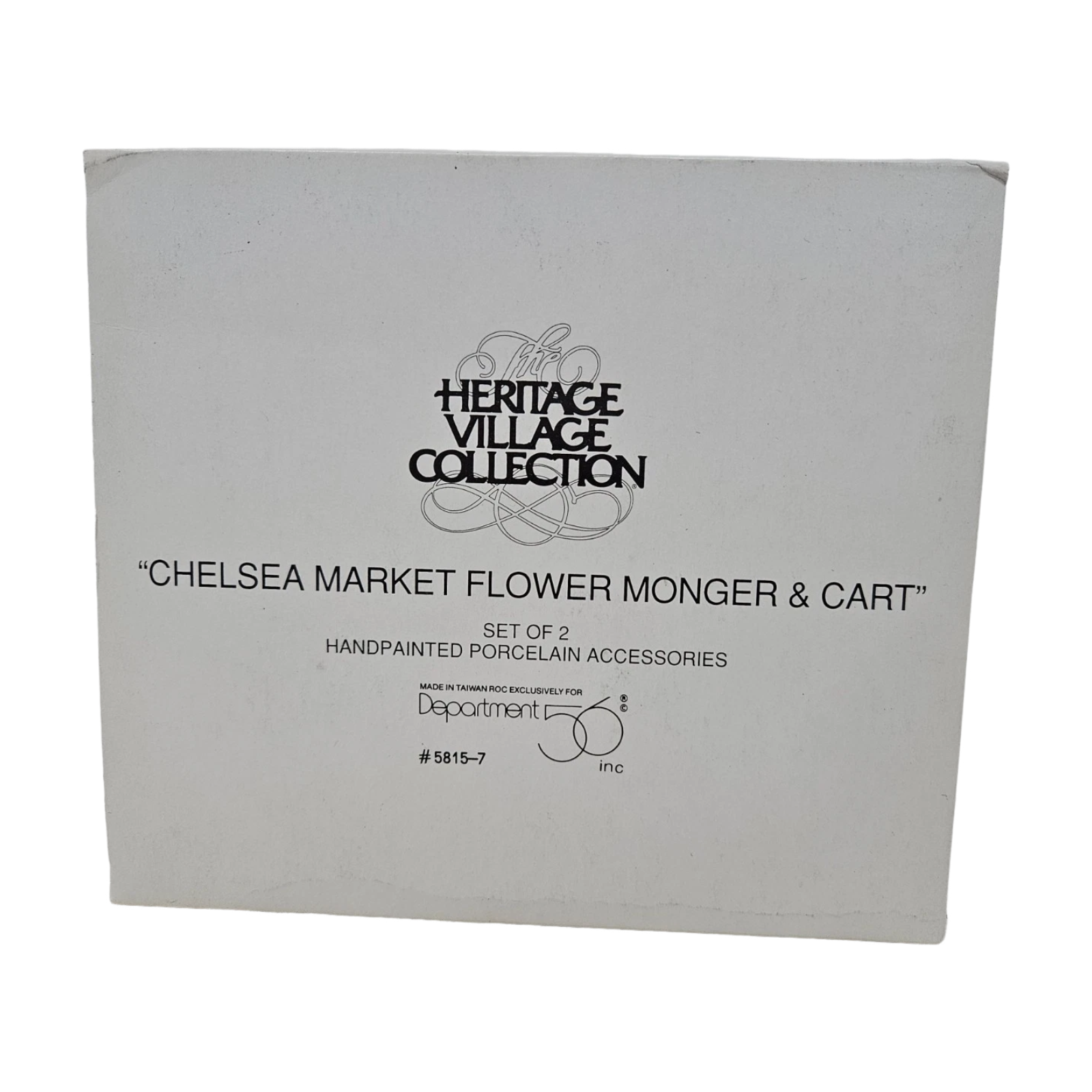 Vintage Chelsea Market Fruit Monger Cart Department 56 5813-0 Image2