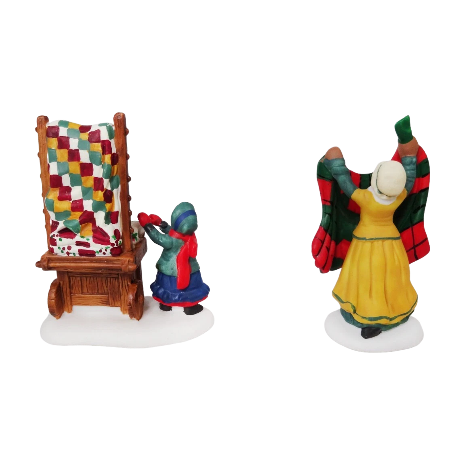 Vintage Christmas Bazaar... Handmade Quiltz Department 56 56594 Image4