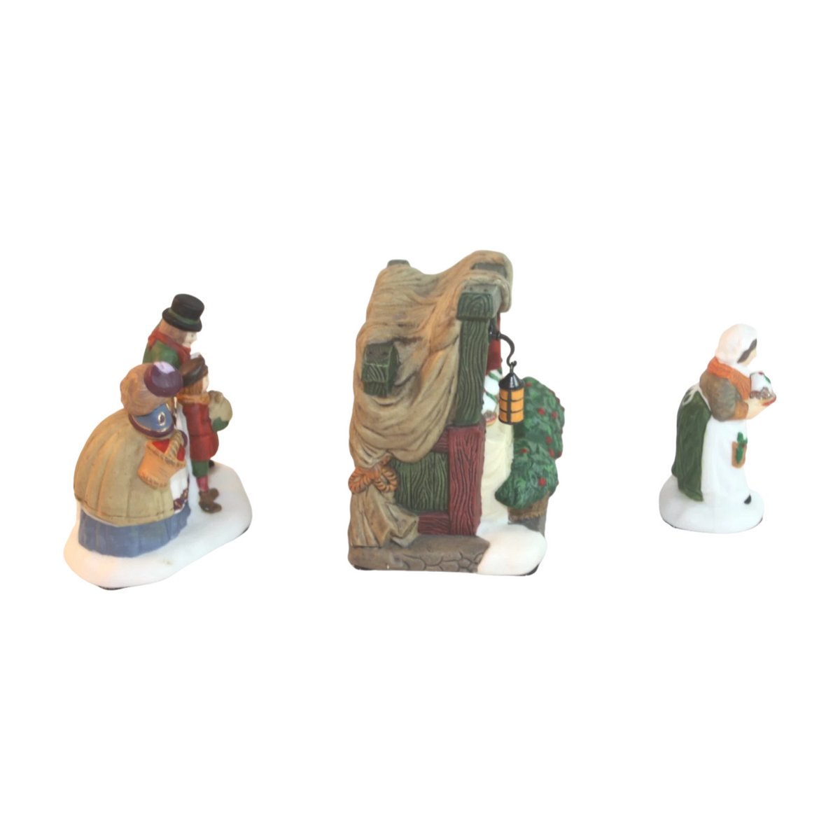 Vintage Christmas Pudding Costermonger Set of 3 Department 56 58408 Image3