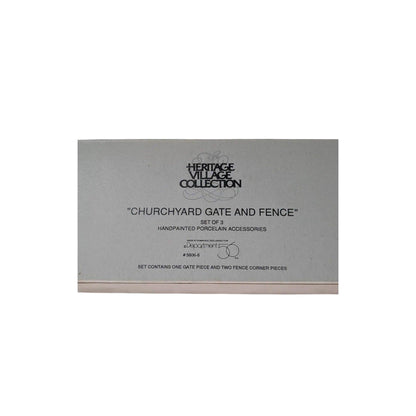 Vintage Churchyard Gate and Fence Set of 3 Department 56 1426851 Image4
