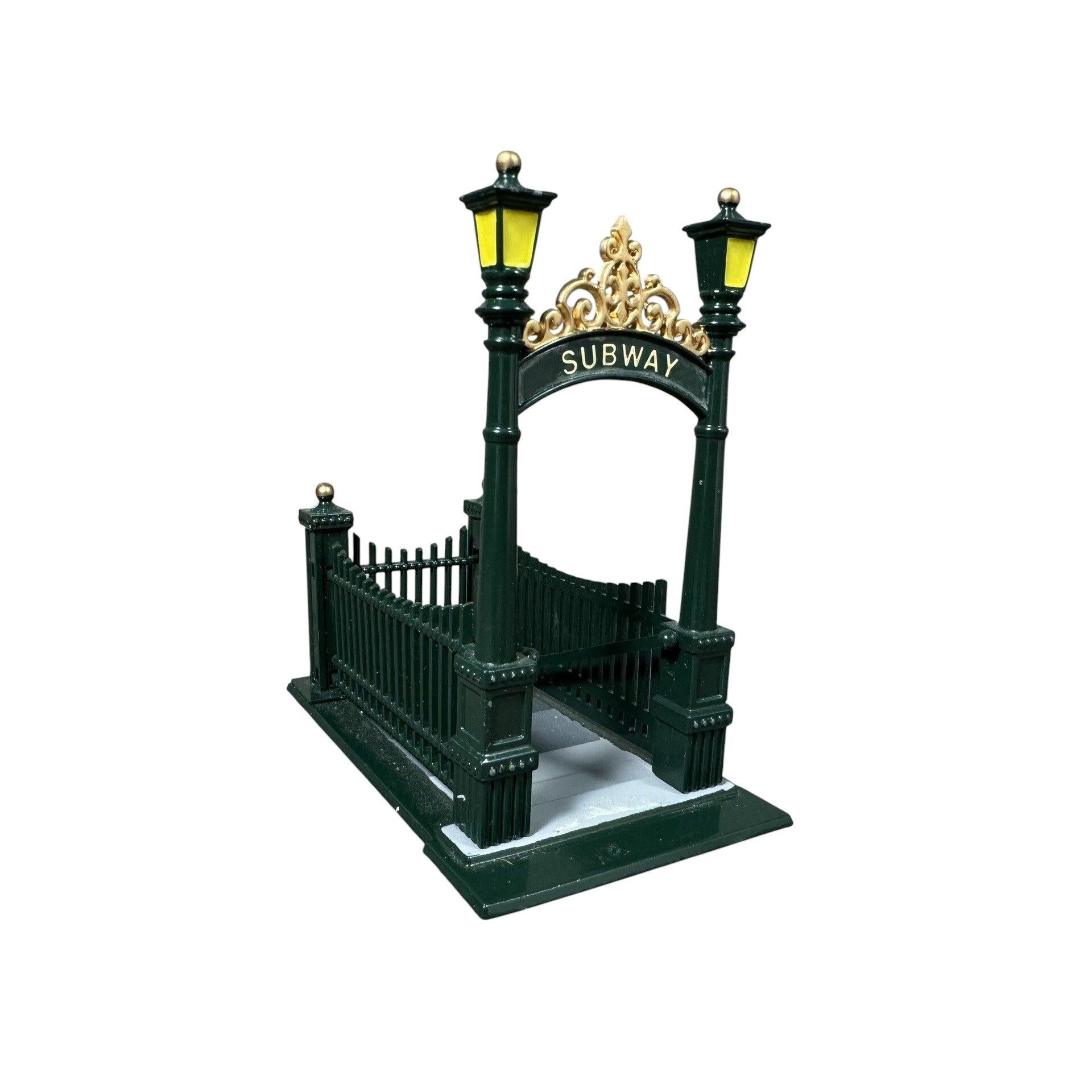 Vintage City Subway Entrance Department 56 1330031 Image4