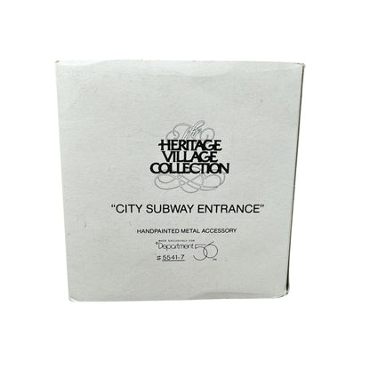 Vintage City Subway Entrance Department 56 1330031 Image6