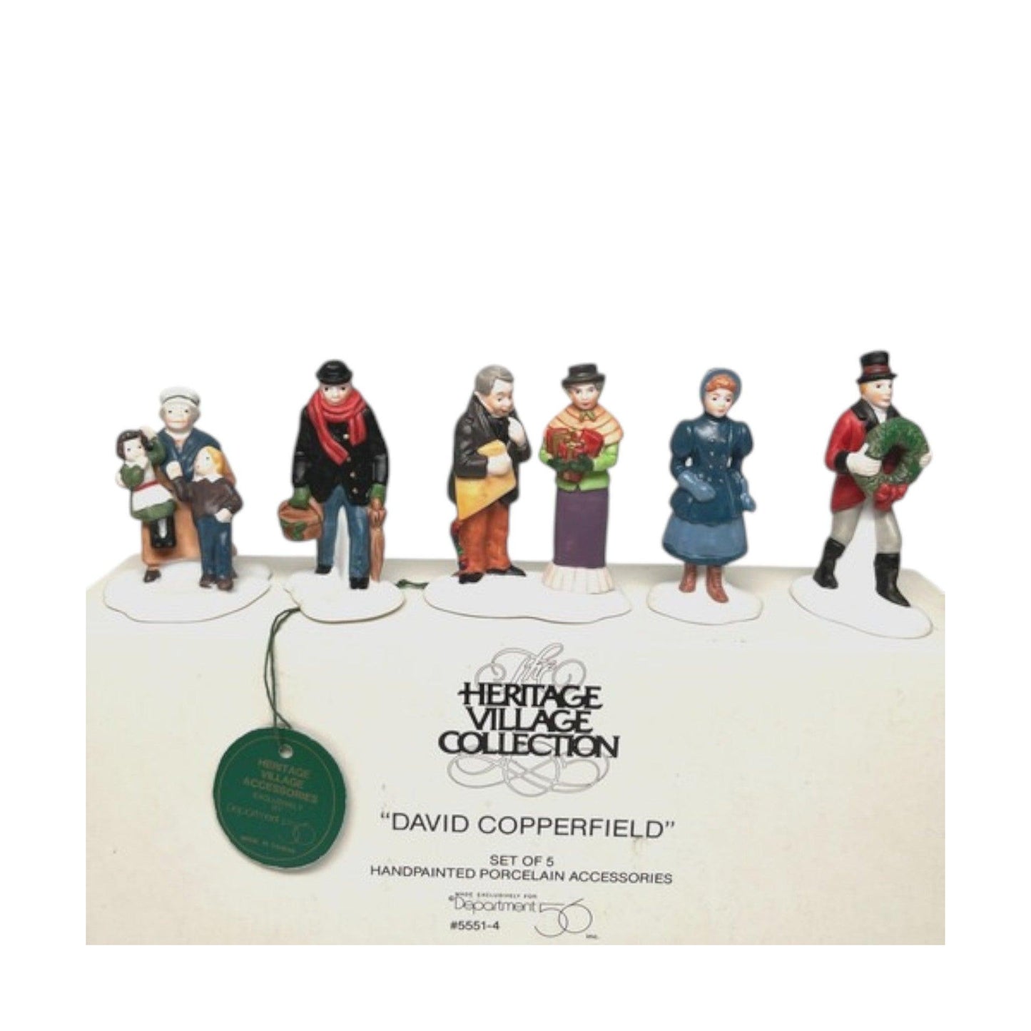 Vintage David Copperfield Set of 5 Department 56 1333592 Image3