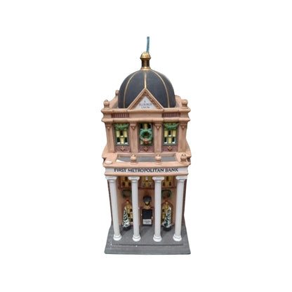Vintage First Metropolitan Bank - Christmas in the City Series Department 56 1454457 Image5
