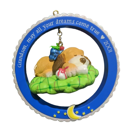Vintage Grandson (Toys and Games) Carlton Cards Heirloom Ornament CXOR-042T Image1
