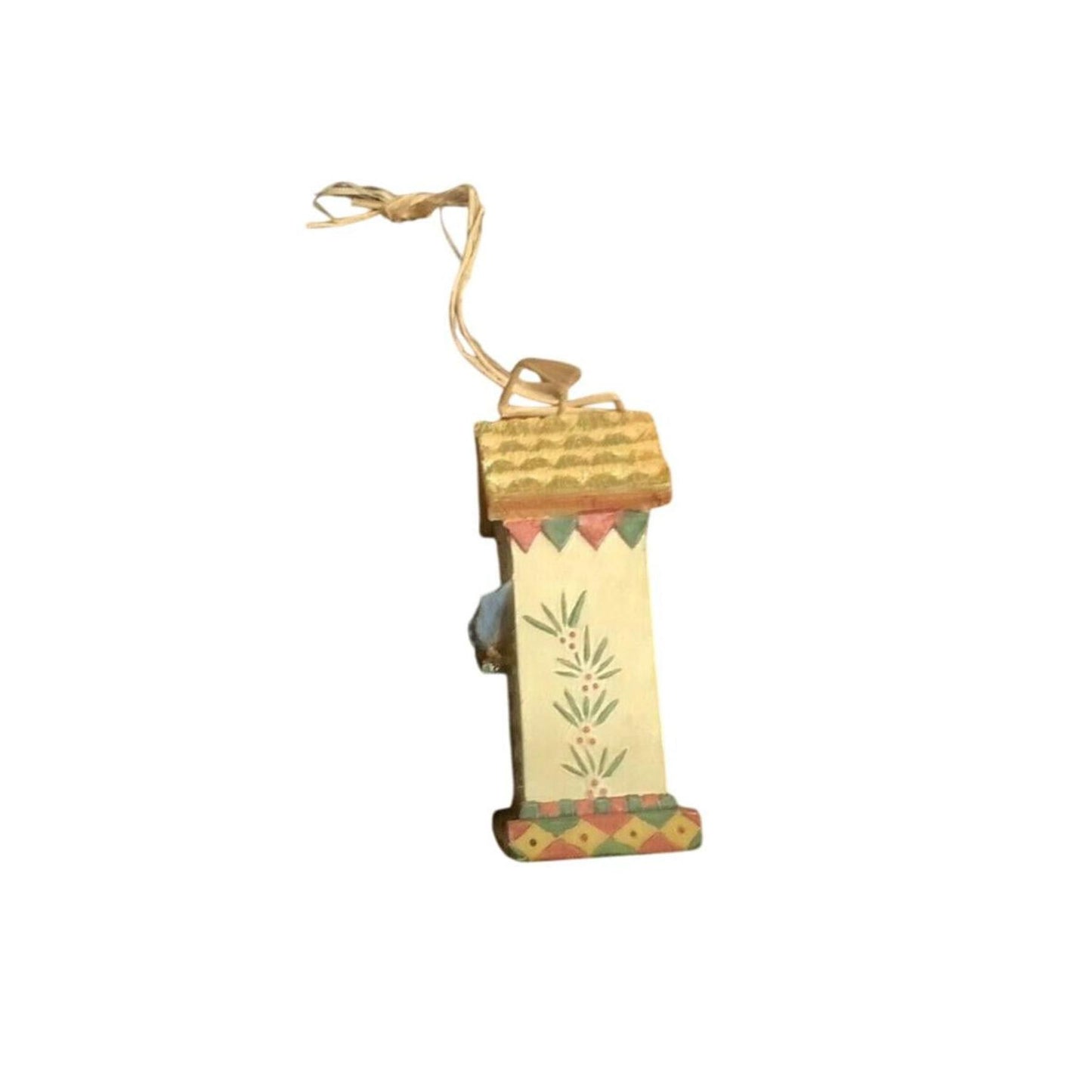 Vintage Holiday Birdhouse Carlton Cards Ornaments (Bird) CXOR-150Y Image3