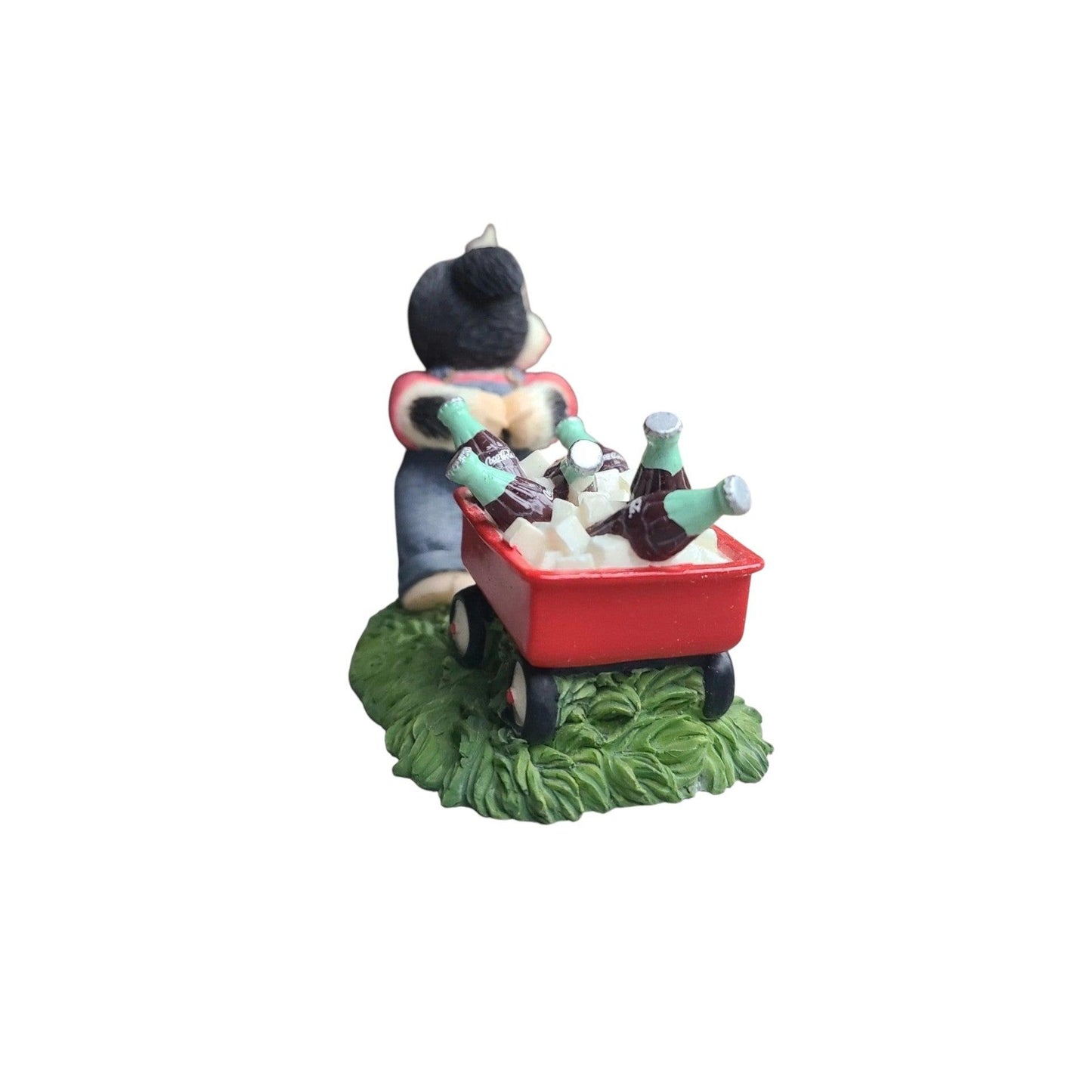 Vintage Loads of Refreshment For Heifer-yone - Boy Pulling Wagon Figurine Enesco Ornament (Coca Cola) 827118 827118 Image5