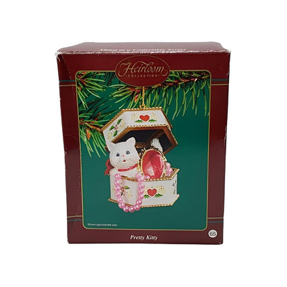 Vintage Pretty Kitty Carlton Cards Ornaments (Kitten) CXOR-086L Image2