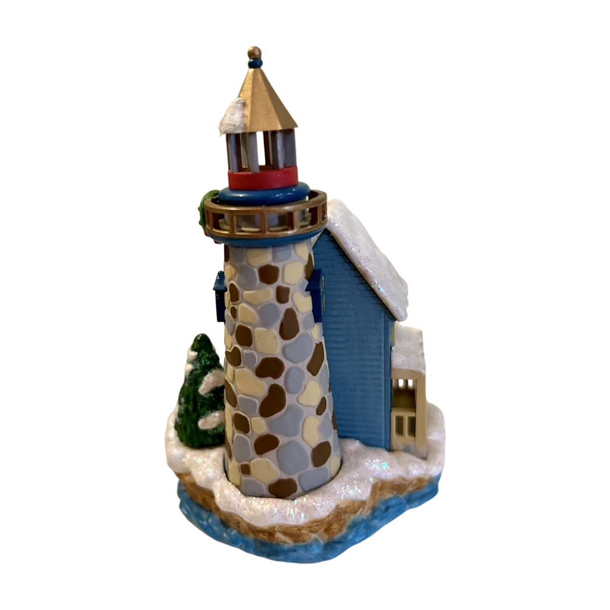 Vintage Santa by the Sea (Lighthouse) (Santa Claus) Carlton Cards Heirloom Ornament CXOR-129E Image4