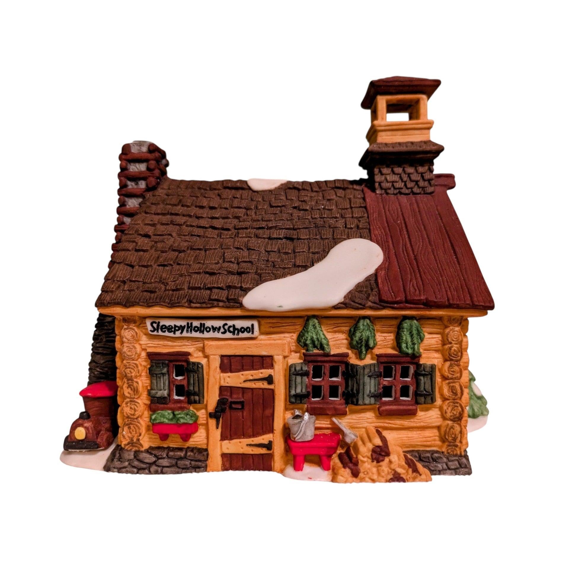 Vintage Sleepy Hollow School - New England Village Series Department 56 1480785 Image1