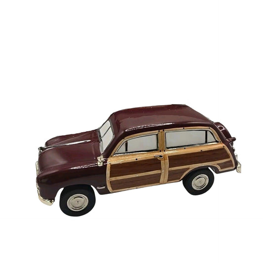 Vintage Snow Village Classic Cars - 1949 Ford Woody Wagon Department 56 55288 Image1