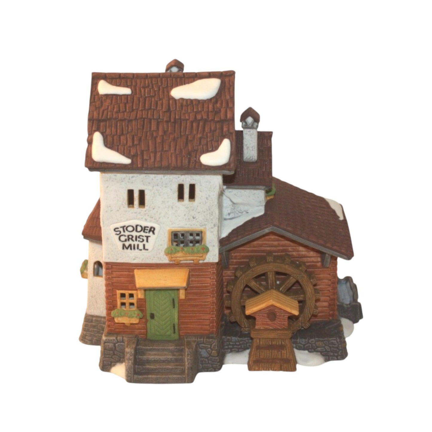 Vintage Stoder Grist Mill - Alpine Village Series Department 56 1480481 Image1