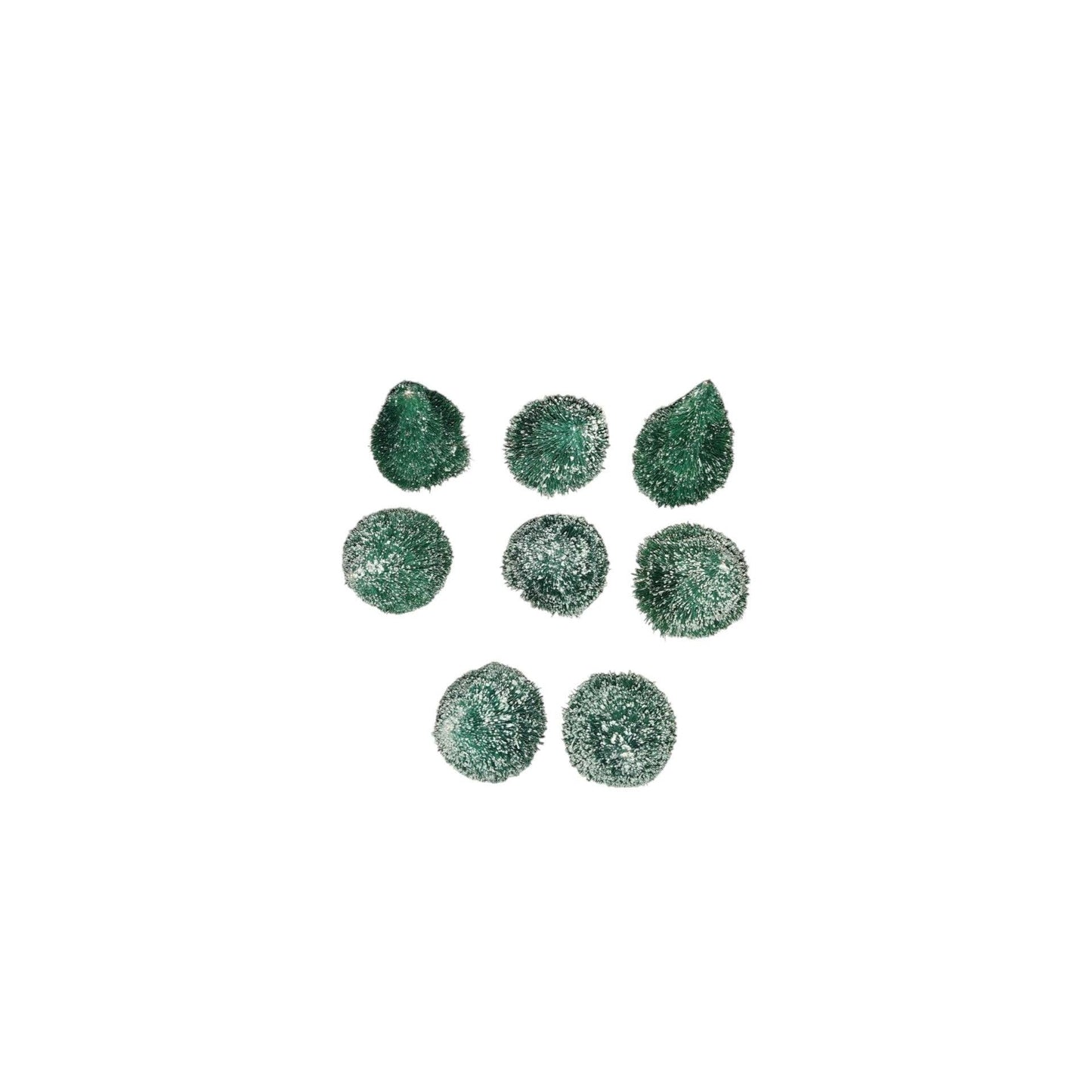 Vintage Village Frosted Topiary Trees Set of 8 Department 56 5202-7 1206214 Image3