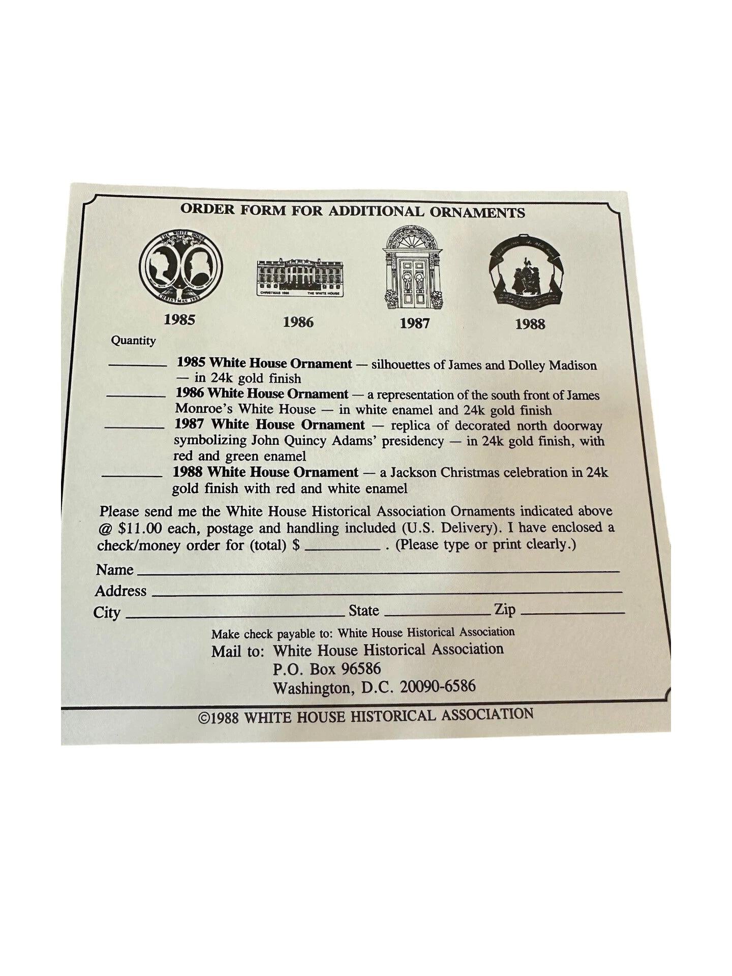 White House Historical Association Annual Eagle Ornament: Symbol of Strength & Unity Image4