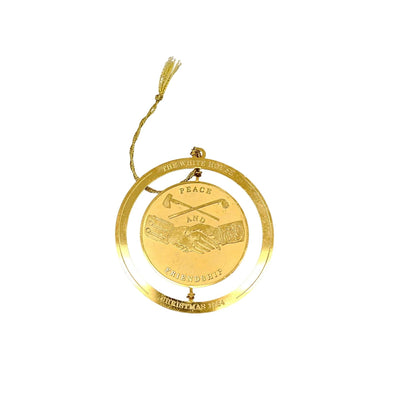 White House Historical Association Gold Coin Ornament - Limited Edition Image3
